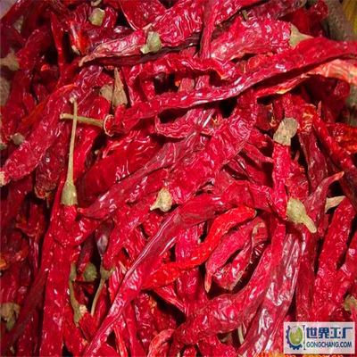 Bez pigmentu Erjingtiao Suszone Chilis 16 CM Odwadniające czerwone łodygi 8000SHU