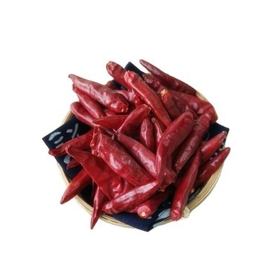 7 cm 99% czystości suszonych papryczek chili bez łodygi o maksymalnej wilgotności 14%.