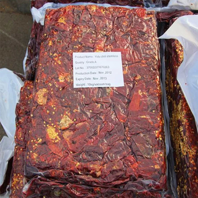Czerwone delikatne suszone papryki chili 500 SHU dla twórczości kulinarnej