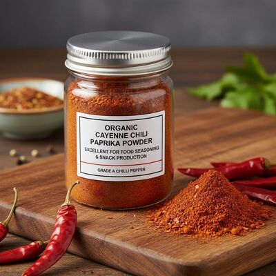 Premium Chilli Powder with 0-20000 SHU Heat Level, 0.3% Max Impurity, and Fine Powder Texture for Culinary and Food Manufacturing