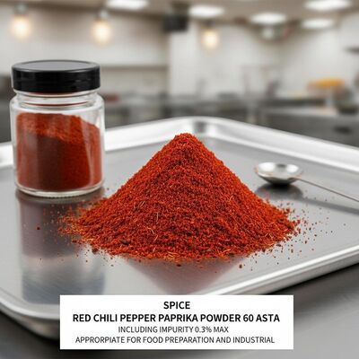Glutenfree dry paprika  chilli paprika powder natural finely milled spice perfect for enhancing flavor and color in food products
