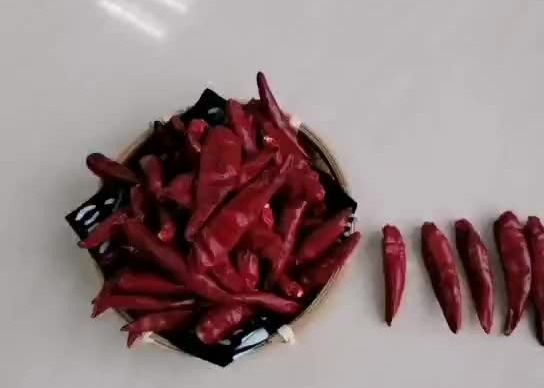 7 CM czerwone papryczki chili Tianjin